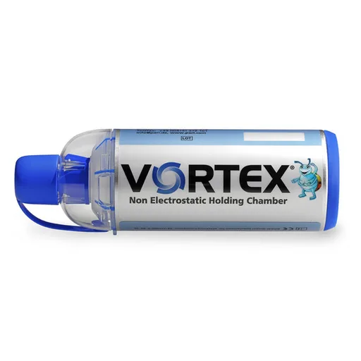 Pari Respiratory Vortex Non-Electrostatic Valved Holding Chamber with Chloe Ladybug