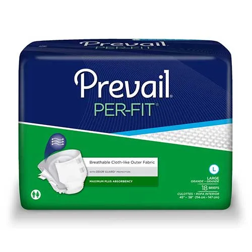 Prevail Per-Fit Adult Brief, Large