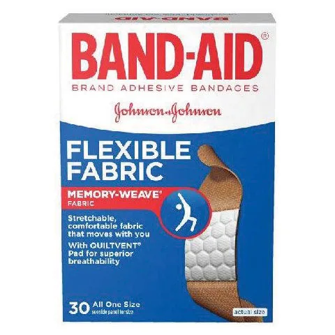 Johnson & Johnson Band-Aid Flexible Fabric Adhesive Bandage