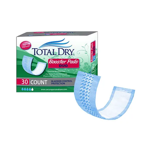 TotalDry Duo Booster Pads