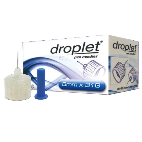 HTL-Strefa Droplet Pen Needle, 31ga, 8mm