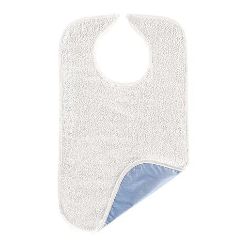 Salk Adult Bib with Full Vinyl Barrier and Velcro