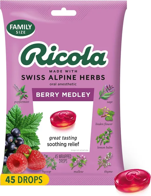Ricola Berry Medley Family Size