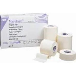 3M Microfoam Hypoallergenic Elastic Foam Surgical Tape