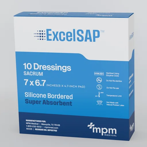 Excel Sacral Silicone Border Dressing
