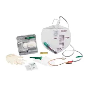 Bard Advance Complete Care Bardex I.C. Infection Control Drainage Bag Foley Tray