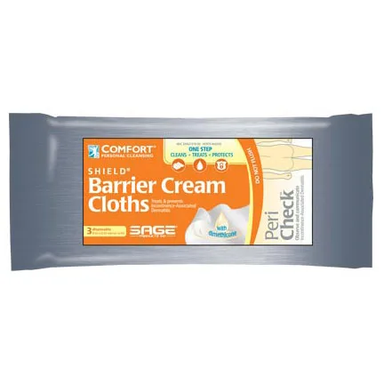 Sage Products Comfort Shield Petite Barrier Cream Cloths