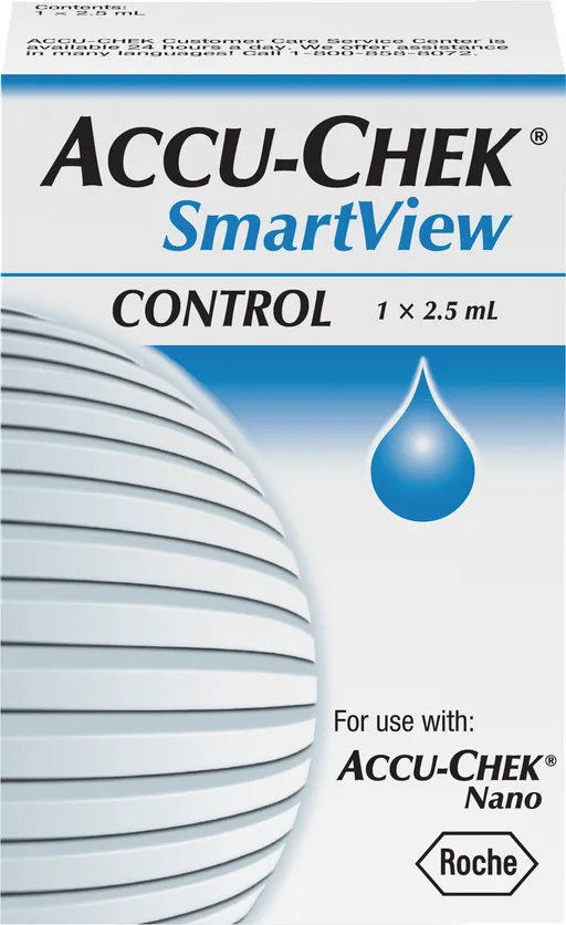 Accu-Chek SmartView Glucose Control Solution, 1 Level