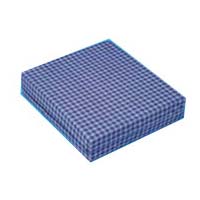 Hermell Products Inc Wheelchair Cushion with Navy Rip-Stop Zippered Cover 16" x 18" x 4", Form