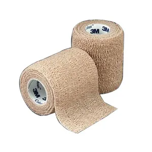 3M Coban Self-Adherent Wrap, 6" x 5 yds, Tan