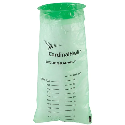 Cardinal Health Plastic Emesis Bag, Non-Sterile, 40 oz