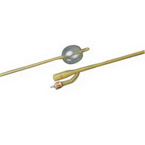 Bardex Lubricath 2-Way Foley Catheter, 24Fr, 5cc Balloon Capacity