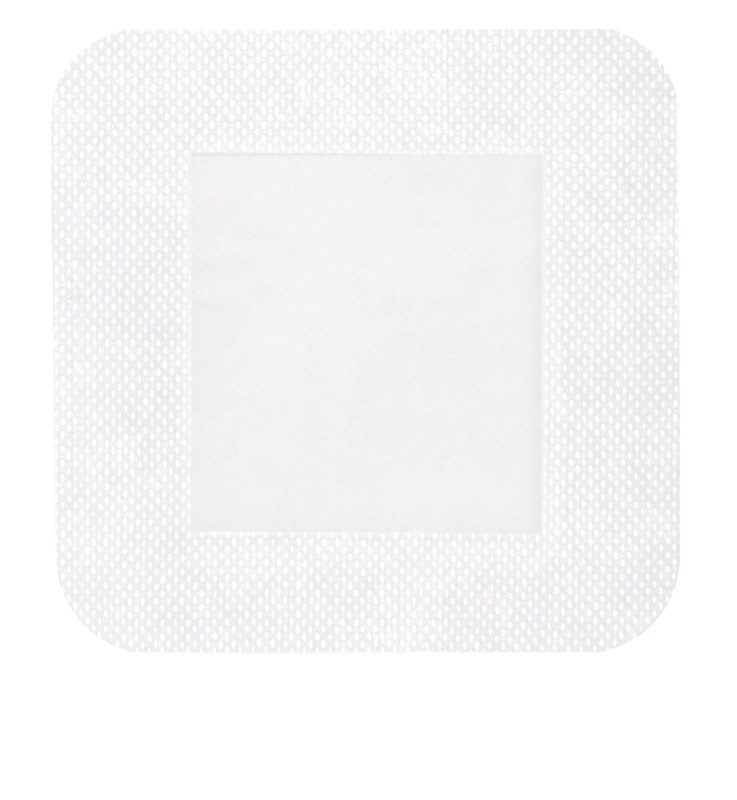 Dermarite Gauze Wound Dressing, with Adhesive Border, 4" x 4"