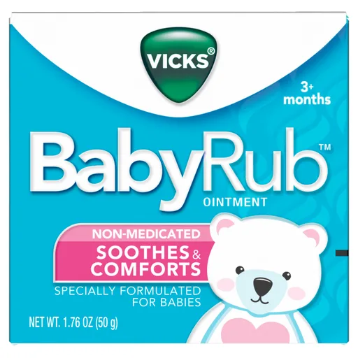 Vicks BabyRub, Non-Medicated Soothing Chest Rub Ointment, 1.76 oz