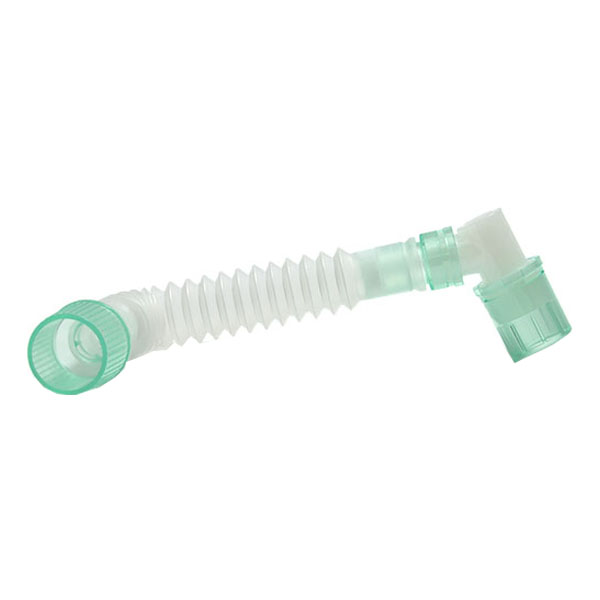 Intersurgical Superset Catheter Mount, 70mm to 150mm, 22mm ID Male Luer, 22mm OD/15mm ID Female Luer, with Double Swivel Mask Elbow
