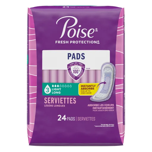 Kimberly Clark Poise Original Incontinence Pads