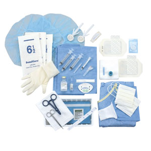 Medical Action Industries Traditional Vascular Access Kit with PVP Iodine