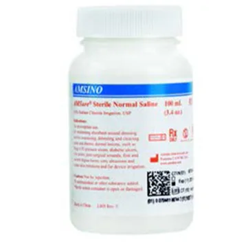 AMSure Sterile Saline (0.9%) for Device/Wound Irrigation, 100mL