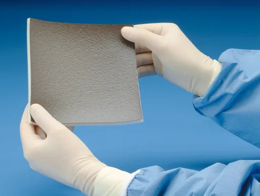 DeRoyal Algidex Ag Silver Alginate Wound Dressing with Foam Back, 4" x 4"