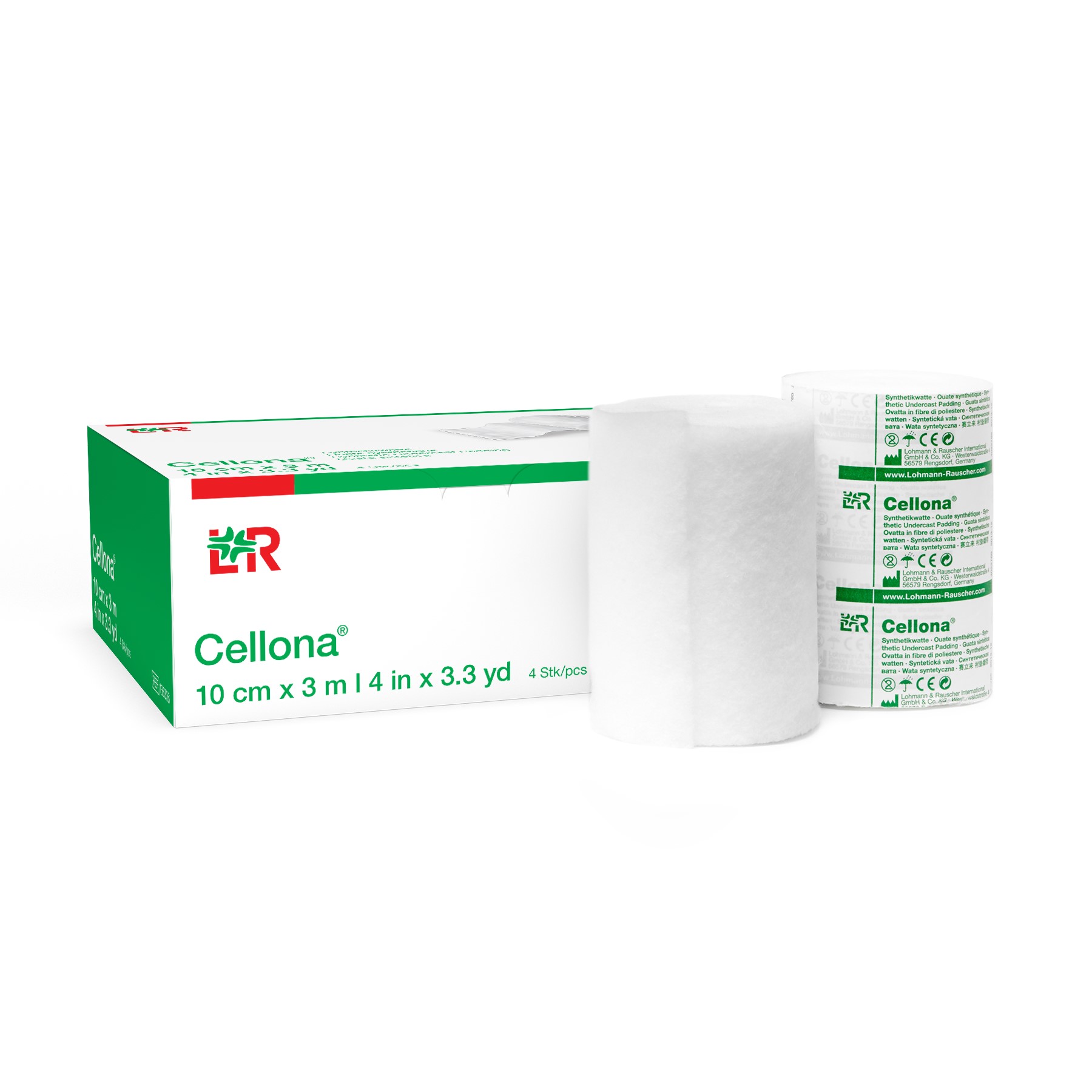 Cellona Synthetic Undercast Padding, 4" X 3.3 yards - REPLACES LR10684