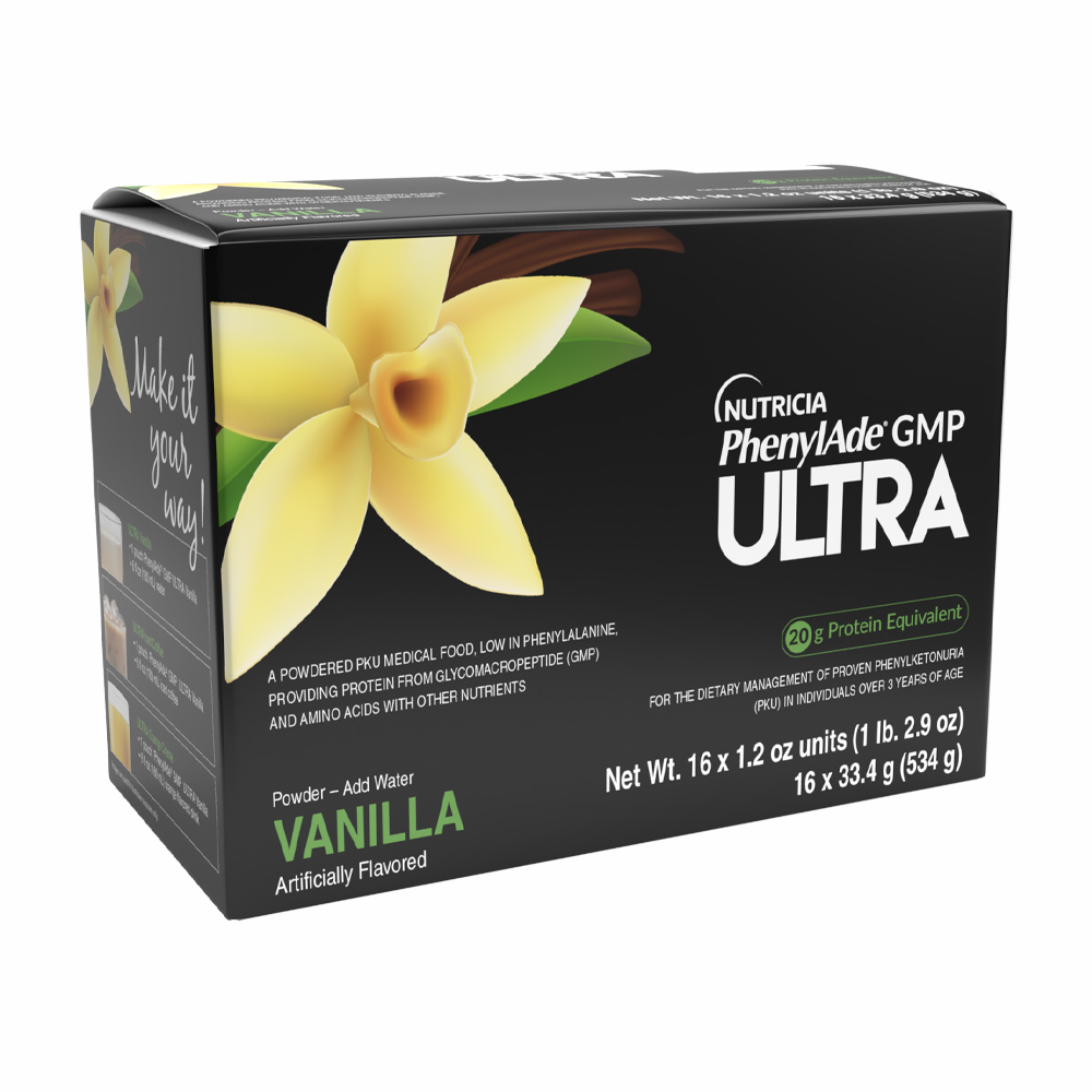 PhenylAde GMP ULTRA , 33.4g Pouch, Vanilla Flavored-- REPLACES SB160056