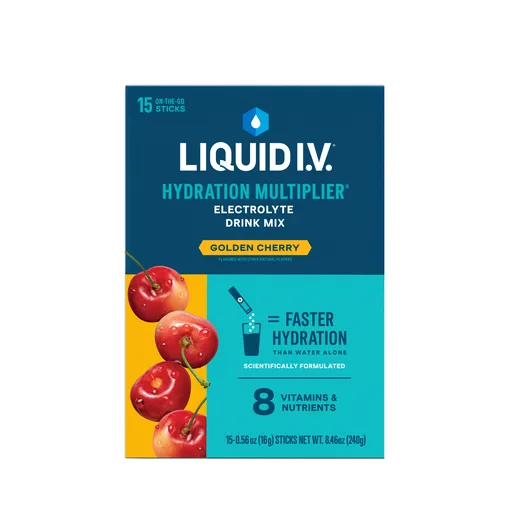 Liquid IV Electrolyte Drink Mix - Golden Cherry