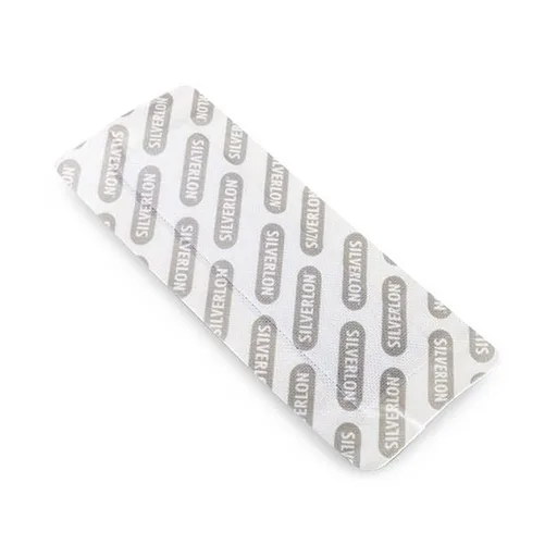 Silverlon Island Wound Dressing, 4" x 14"