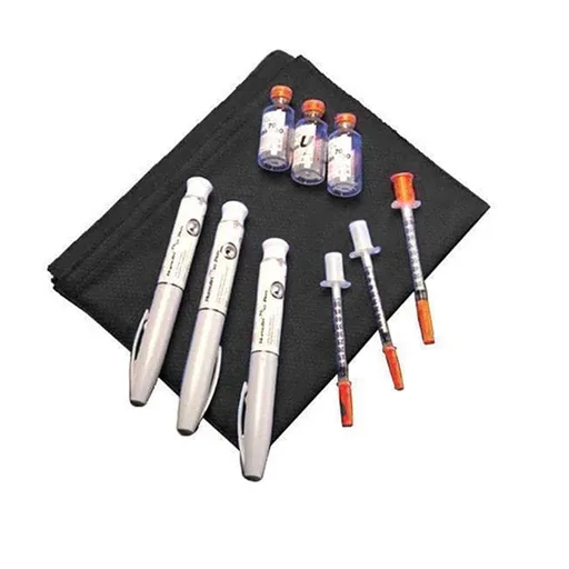 Poucho Cooling Pouch For Insulin, XL, Black