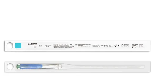 CompactCath OneCath Hydrophilic Male Catheter 14 FR 16"