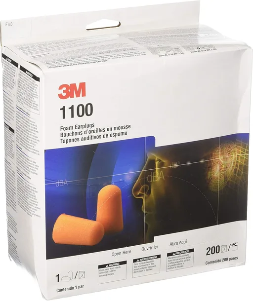 3M Dielectric Polyurethane Foam Earplug