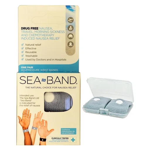 Sea-Band Acupressure Wrist Band for Adults - Bilingual Package