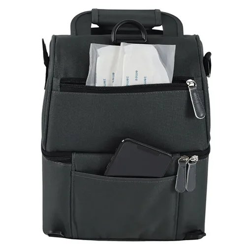 Zomee Black Cooler Zipper Bag