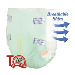Tranquility® SmartCore™ Disposable Brief, Small (24" - 32"), Green
