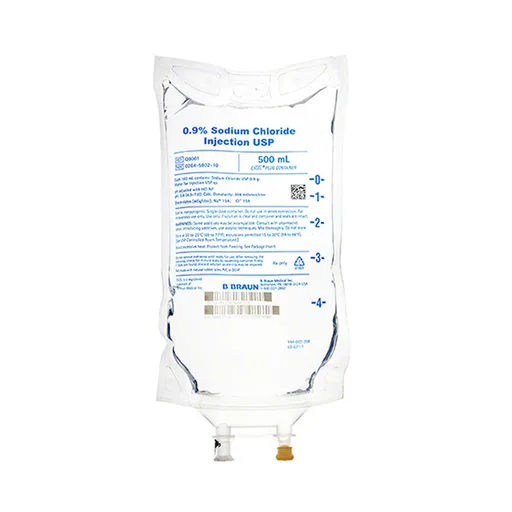 EXCEL Plus IV Container 0.9% Sodium Chloride Injection USP, 500 mL