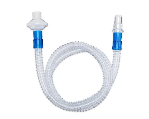 CircuitLife LLC Passive Breathing Circuit with Whisper Swivel and Filter, Adult, 6 ft