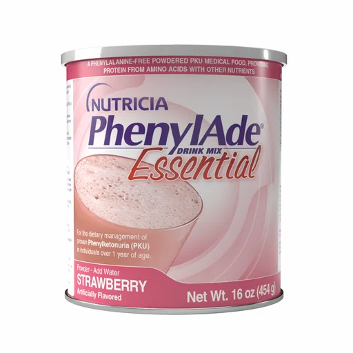 PhenylAde Essential Drink Mix, Strawberry Flavor