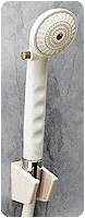 Carex Hand-Held Shower Spray with On/Off Valve