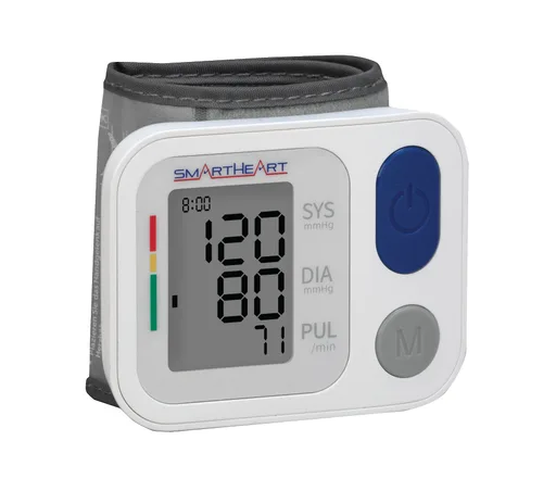 SmartHeart Wrist Blood Pressure Monitor