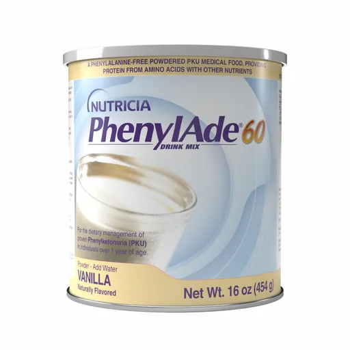 PhenylAde 60 Drink Mix, Vanilla Flavored