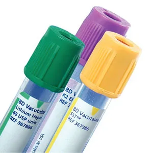 BD Vacutainer Sterile Tube, 10mL, Red, Latex-Free
