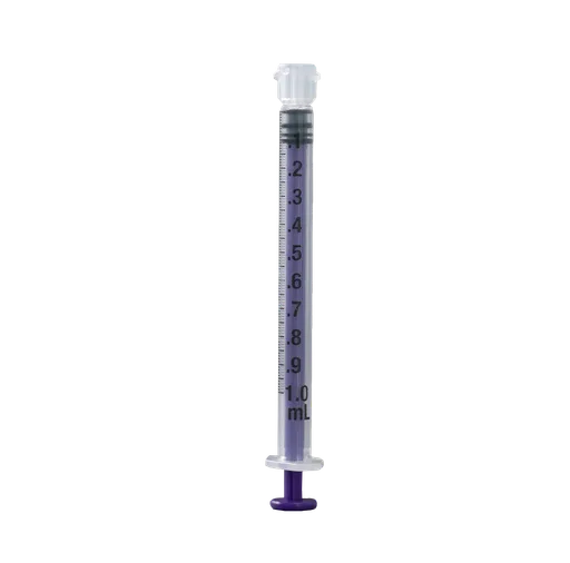 Vesco ENFit Medication Syringe, Low Dose Tip, 1mL