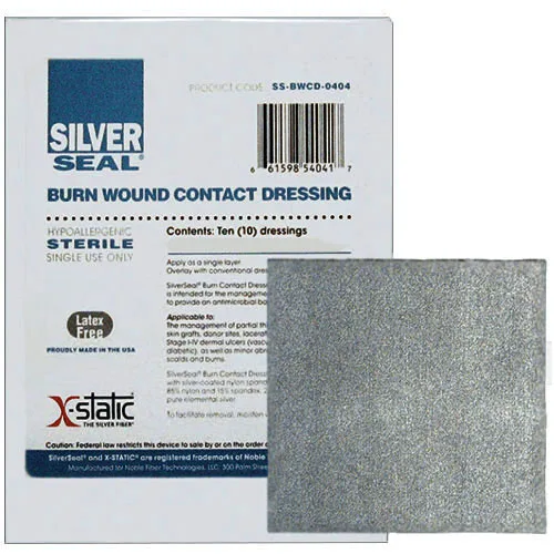 Noble Fiber SilverSeal Antimicrobial Burn Contact Dressing