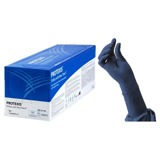 Cardinal Health Protexis PI Blue Surgical Glove