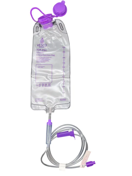 Vesco Top Fill Gravity Feeding Transition Set