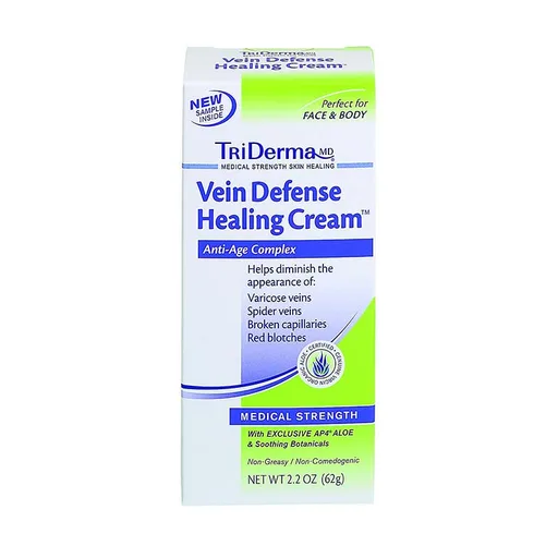 TriDerma Genuine Virgin Aloe Vein Defense Healing Cream