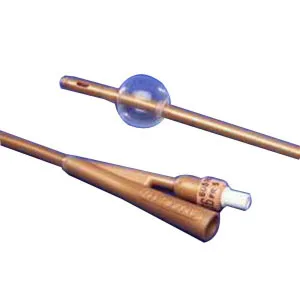Kendall Dover 2-Way Silver-Coated Silicone Foley Catheter