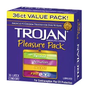Trojan Pleasure Pack Condom 3 Count