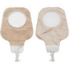 Hollister New Image® Two-Piece High Output Drainable Pouch, 2-1/4" Flange, Soft Tap, Ultra Clear- SUBSTITUTE FOR ITEM #503873