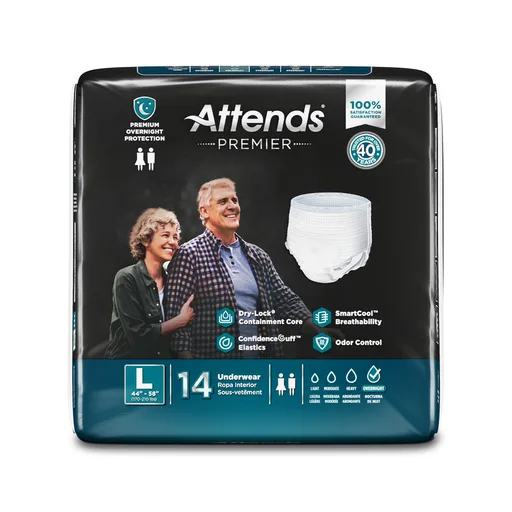 Attends Premier Underwear, Large