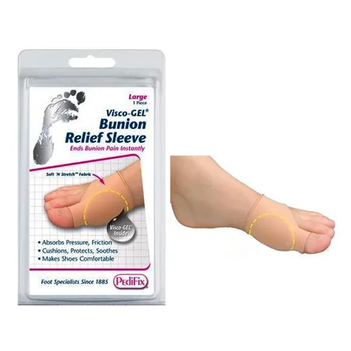 Pedifix Visco-GEL Bunion Relief Protective Sleeve - Large
